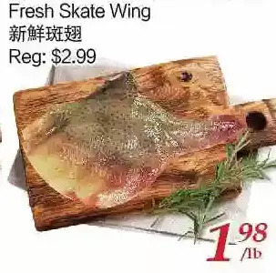 Tone Tai Supermarket Fresh Skate Wing offer