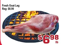 Top Food Supermarket Fresh Goat Leg offer