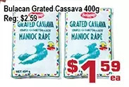 Top Food Supermarket Bulacan Grated Cassava offer