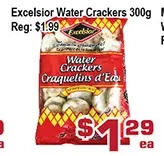 Top Food Supermarket Excelsior Water Crackers offer
