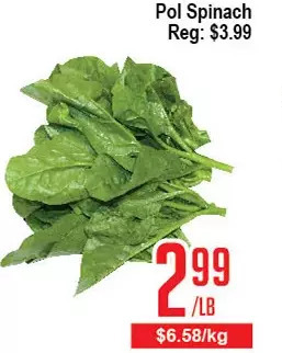 Skyland Foodmart Pol Spinach offer