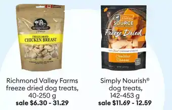 Petsmart Freeze Dried Treats offer