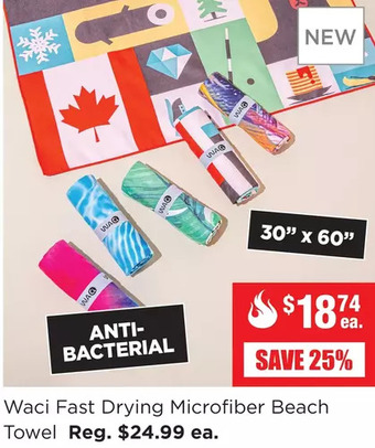 Kitchen Stuff Plus Waci Fast Drying Microfiber Beach Towel offer