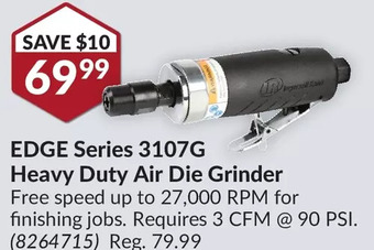 Princess Auto Edge Series 3107G Heavy Duty Air Die Grinder offer