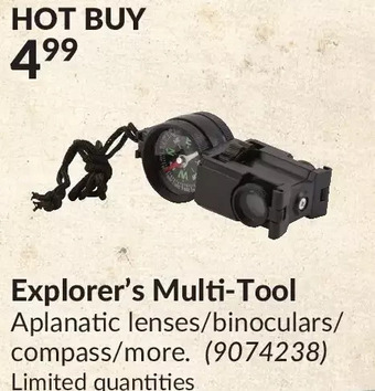 Princess Auto Explorer's Multi-Tool offer