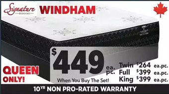 Surplus Furniture Windham Pocket Coil Twin Mattress Set offer
