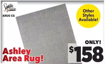 Surplus Furniture Caci Dark Gray Area Rug offer