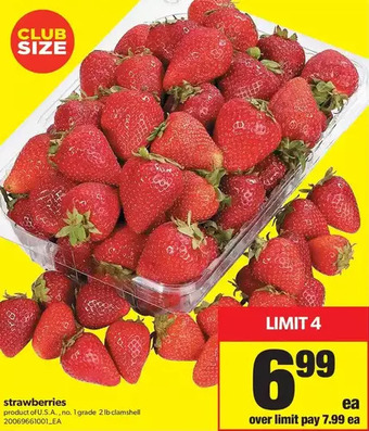 Real Canadian Superstore Strawberries offer