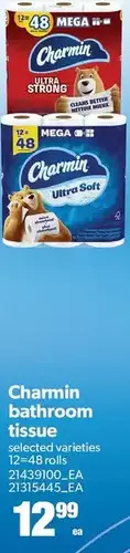 Real Canadian Superstore Charmin Bathroom Tissue offer