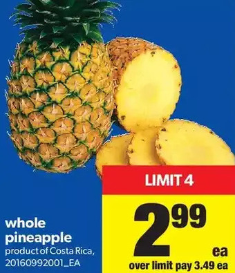 Real Canadian Superstore Whole Pineapple offer