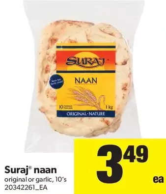 Real Canadian Superstore Suraj Naan offer