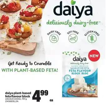 Real Canadian Superstore Daiya Plant-Based Feta Flavour Block offer