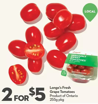 Longo's Longo's Fresh Grape Tomatoes offer