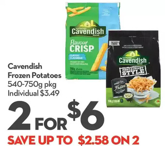 Longo's Cavendish Frozen Potatoes offer