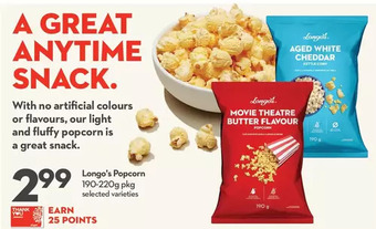 Longo's Longo's Popcorn offer