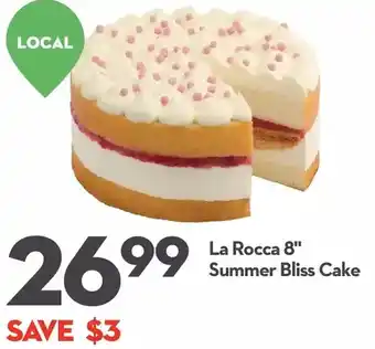 Longo's La Rocca 8" Summer Bliss Cake offer