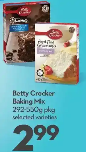 Longo's Betty Crocker Baking Mix offer