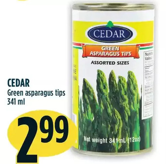 Marché Adonis Cedar Green Asparagus Tips offer
