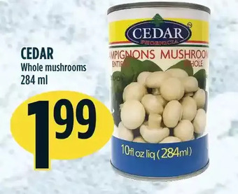 Marché Adonis Cedar Whole Mushrooms offer