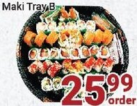 Oceans Fresh Food Market Maki Tray B offer