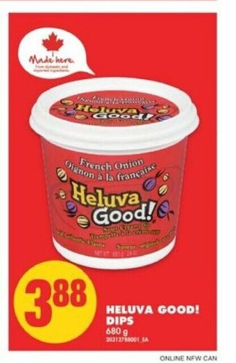 No Frills Heluva Good! Dips offer