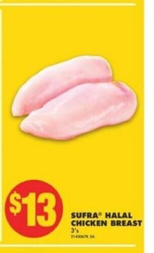 No Frills Sufra Halal Chicken Breast offer
