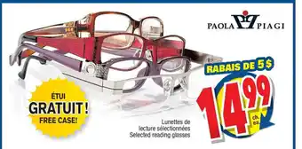 Jean Coutu Lunettes De Lecture Sélectionnées Selected Reading Glasses offer
