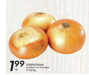 Sobeys Vidalia Onions offer