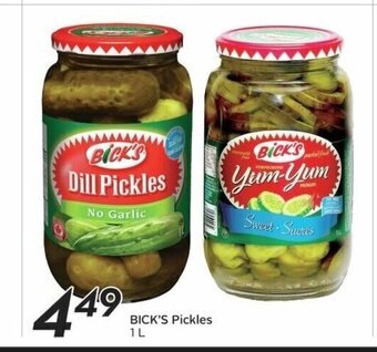 Sobeys Bick's Pickles offer