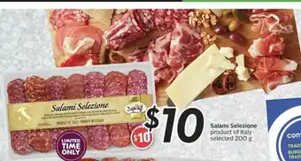 Sobeys Salami Selezione offer