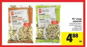 Real Canadian Superstore PC Chop Salad Kit offer