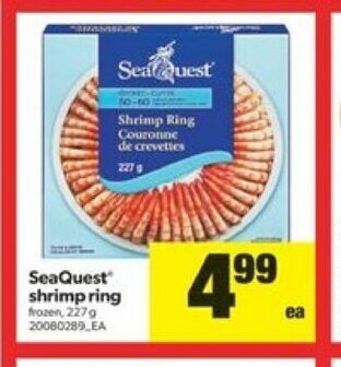 Real Canadian Superstore SeaQuest Shrimp Ring offer