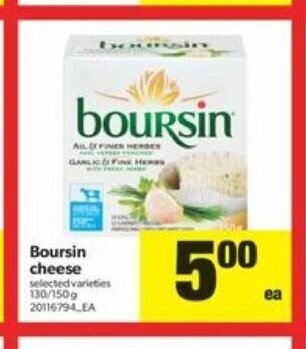 Real Canadian Superstore Boursin Cheese offer