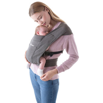 Best Buy Ergobaby Embrace Three Position Baby Carrier - Solid Grey offer