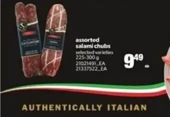 Real Canadian Superstore Assorted Salami Chubs offer