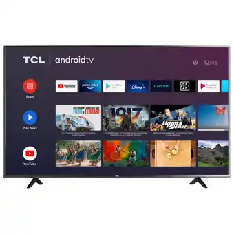Best Buy Refurbished (Good) - TCL 4Series 55" 4K UHD HDR LED Android Smart TV (55S434CA) 2021 offer