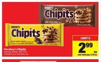 Real Canadian Superstore Hershey's Chipits offer