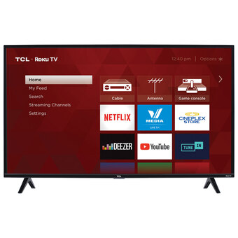 Best Buy Refurbished (Good) - TCL 3Series 40" 1080p HD LED LCD Roku OS Smart TV (40S325CAB) offer