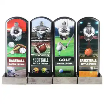 Giant Tiger Sports Themed Bottle Opener, 11.8-in offer