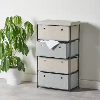 Giant Tiger 4-Tier Storage Cabinet, Grey, 39-in. offer