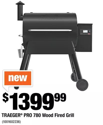 Home Depot Traeger Pro 780 Wood Fired Grill offer