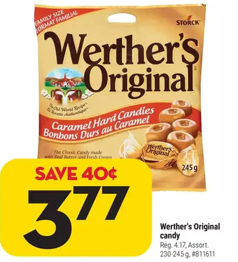 Giant Tiger Werther's Original Candy offer