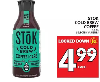 Food Basics Stok Cold Brew Coffee offer