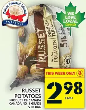 Food Basics Russet Potatoes offer