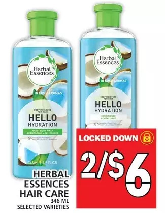 Food Basics Herbal Essences Hair Care offer