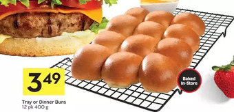 Foodland Tray or Dinner Buns offer