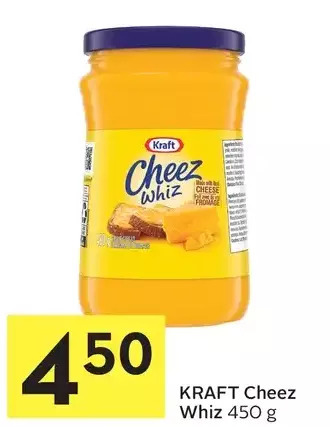 Foodland Kraft Cheez Whiz offer