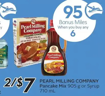 Sobeys Pearl Milling Company Pancake Mix or Syrup offer