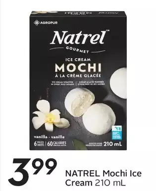 Sobeys Natrel Mochi Ice Cream offer