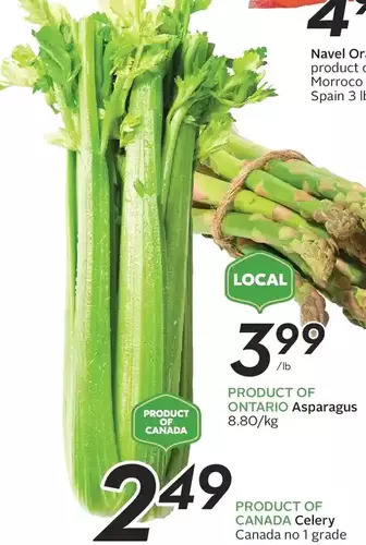 Sobeys Celery offer